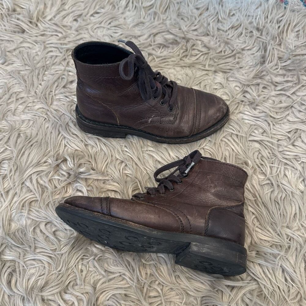 Thursday Boot Company lace up leather boots size 5.5 - Picture 2 of 12